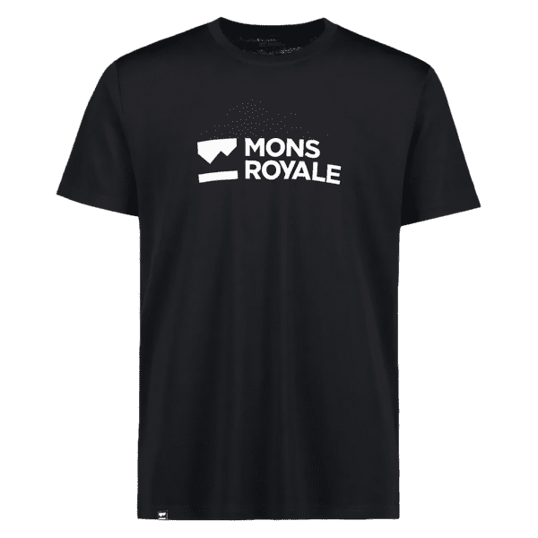 Tricou cu mânecă scurtă Mons Royale Icon Merino Air-Con T-Shirt Black