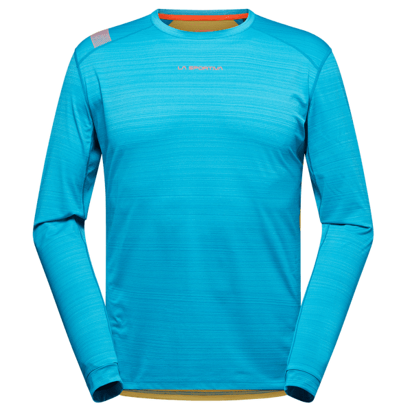 Tricou cu mânecă lungă La Sportiva TOUR LONG SLEEVE Men Tropic Blue/Bamboo