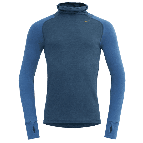 Pulover Devold Expedition Merino Silk Hoodie Men 422G FLOOD