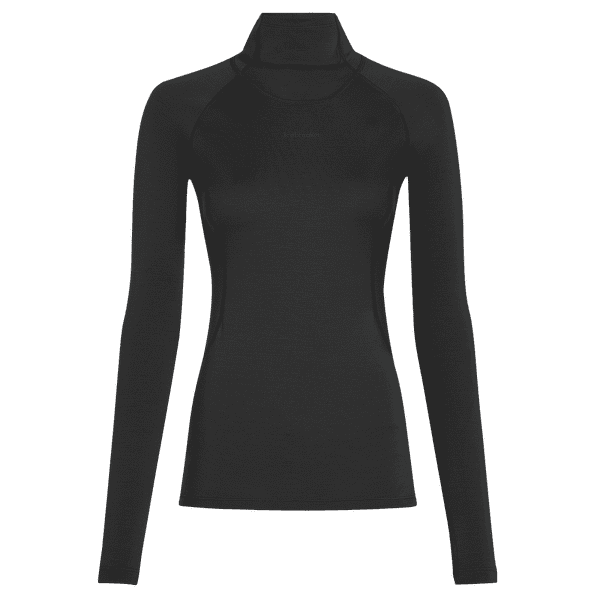 Hanorac Icebreaker 300 MerinoFine™ Polar LS Roll Neck Women Black