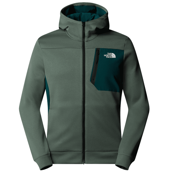 Hanorac The North Face MA FZ FLEECE Men 58S DUCK GREEN/DEEP NORI