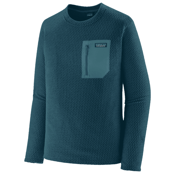 Tricou cu mânecă lungă Patagonia R1 Air Crew Men Tidal Teal