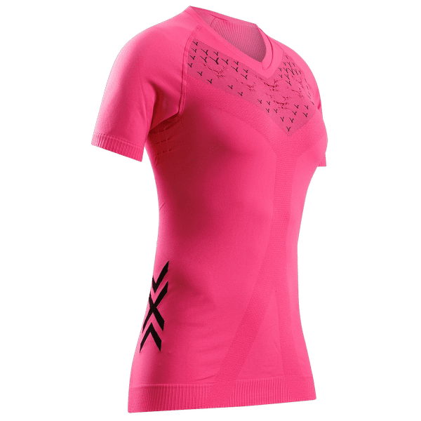 Tricou cu mânecă scurtă X-Bionic TWYCE RUN SHIRT SS Women NEO PINK/X BLACK
