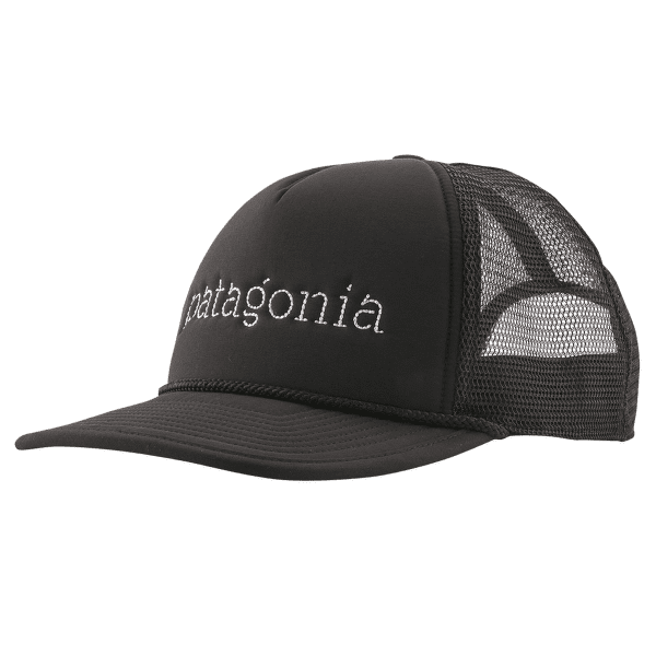 Capac Patagonia Broadcaster Hat Strata Text: Black