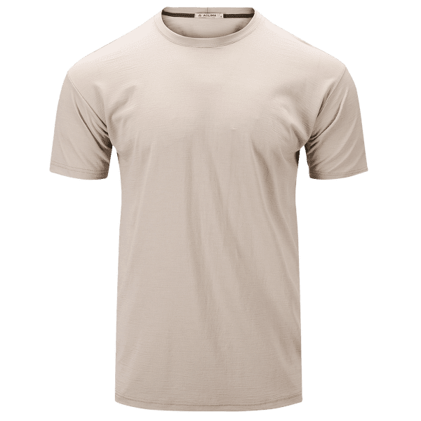 Tricou cu mânecă scurtă Aclima LightWool 180 Classic Tee Men Simply Taupe