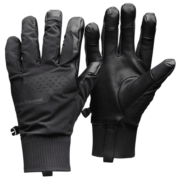 Mănuși Black Diamond Alpine Softshell Gloves Black
