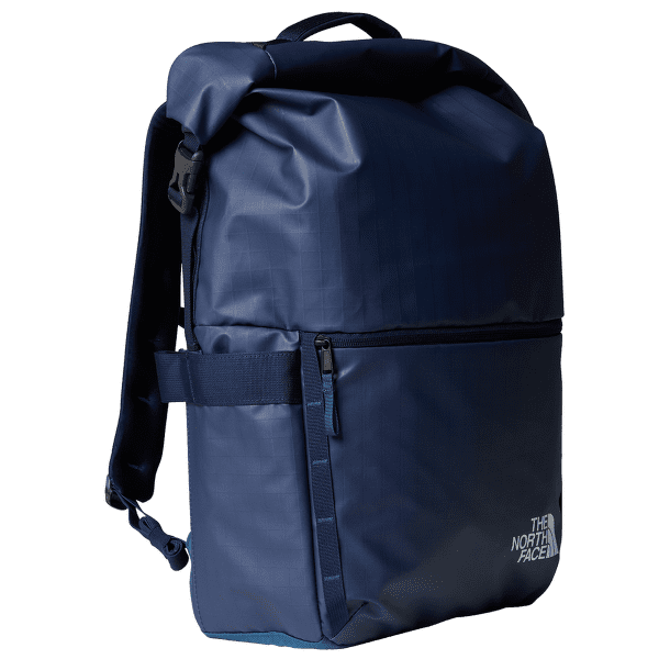 Rucsac The North Face BASE CAMP VOYAGER ROLLTOP SHADY BLUE/SUMMIT NAVY