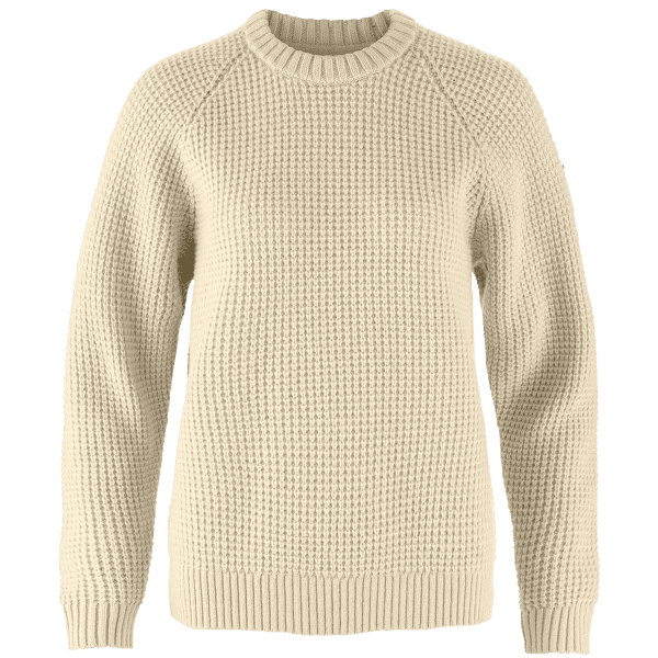 Pulover Fjällräven Övik Waffle Knit Women Light Beige