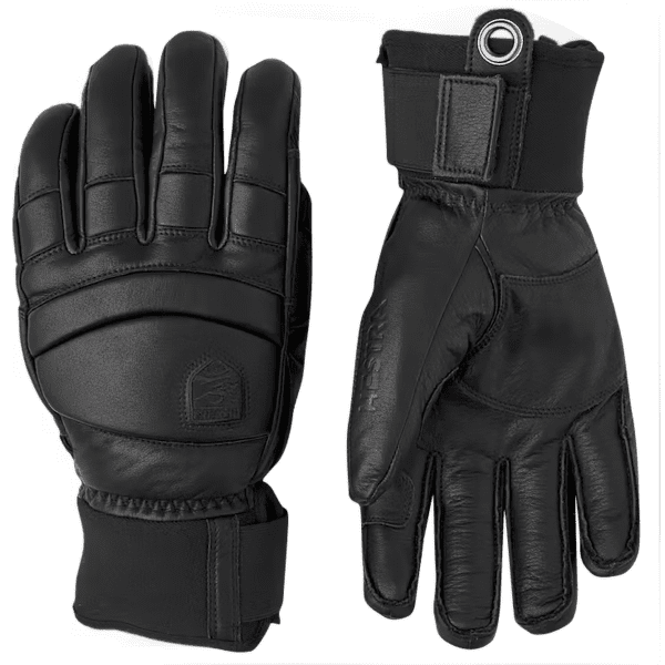 Mănuși Hestra Fall Line - 5 finger Svart/Svart
