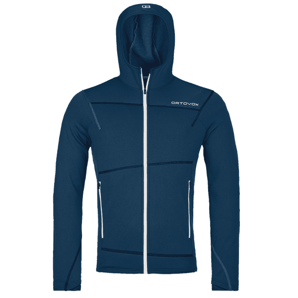 Hanorac Ortovox FLEECE LIGHT HOODY MEN 54202 deep ocean
