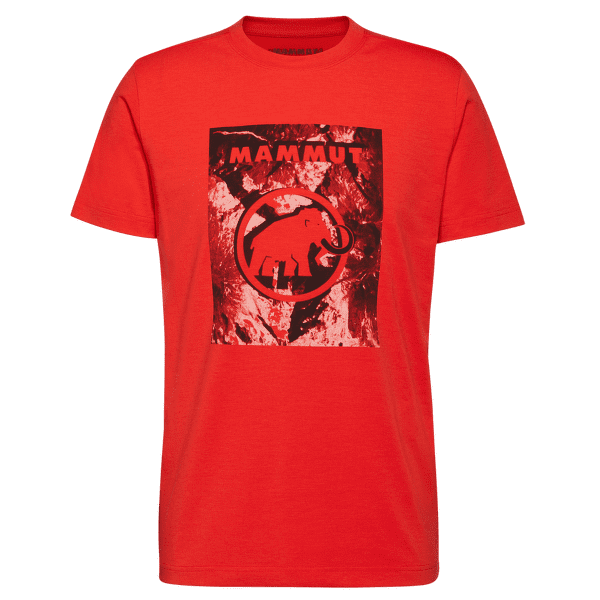 Tricou cu mânecă scurtă Mammut Trovat T-Shirt Men Mammut 3778 mammut red