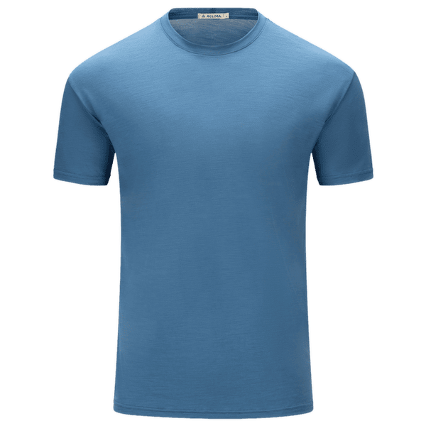 Tricou cu mânecă scurtă Aclima LightWool Classic Tee Men Blue Fusion