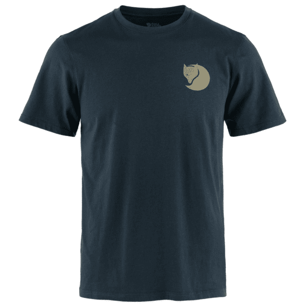 Tricou cu mânecă scurtă Fjällräven Walk With Nature T-shirt men Dark Navy