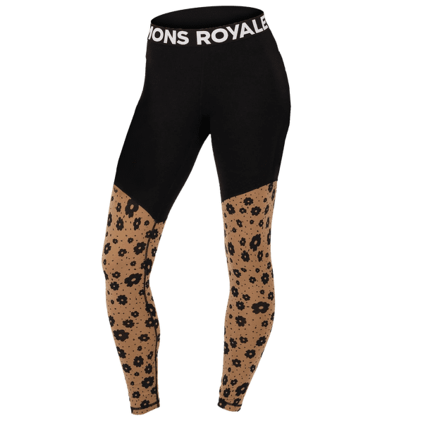 Colanți Mons Royale Cascade Merino Flex Legging Women Aoraki Lily Toffee