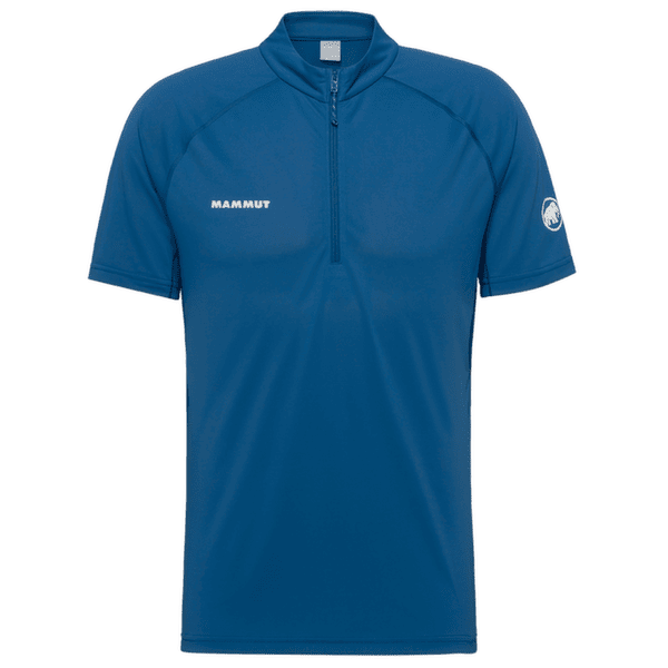 Tricou cu mânecă scurtă Mammut DUCAN FL HALF ZIP T-SHIRT MEN 50665 tschiel