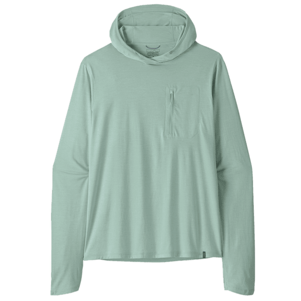 Tricou cu mânecă lungă Patagonia Cap Cool Sun Hoody Men Thermal Blue - Thin Ice X-Dye