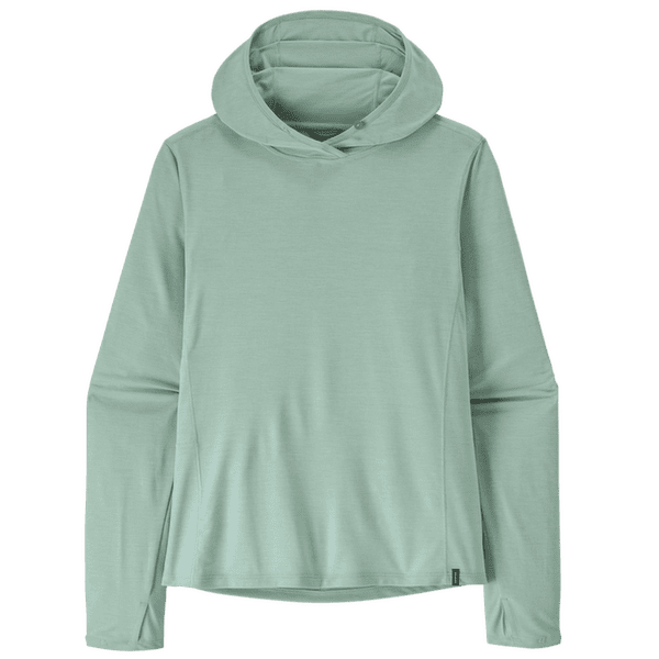 Tricou cu mânecă lungă Patagonia Cap Cool Sun Hoody Women Thermal Blue - Thin Ice X-Dye