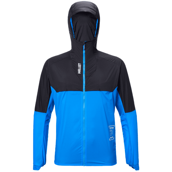 Jachetă Millet INTENSE WINDBREAKER Jacket Men BLACK/ICON BLUE