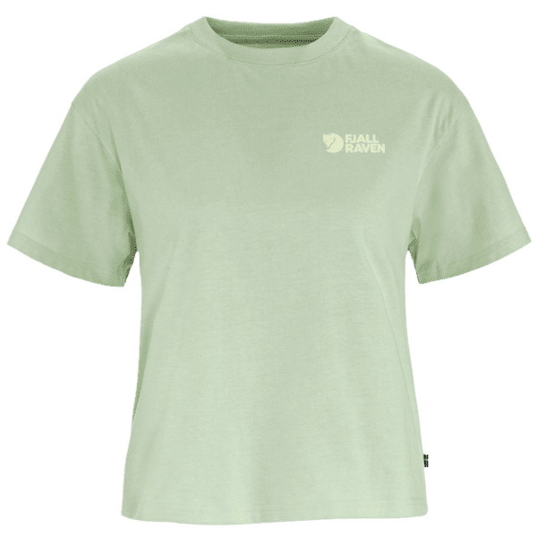Tricou cu mânecă scurtă Fjällräven FOREST WALK T-SHIRT WOMEN Soft Jade