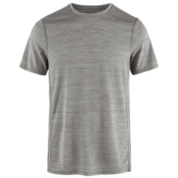 Tricou cu mânecă scurtă Fjällräven ABISKO LITE SS MEN Grey-Melange