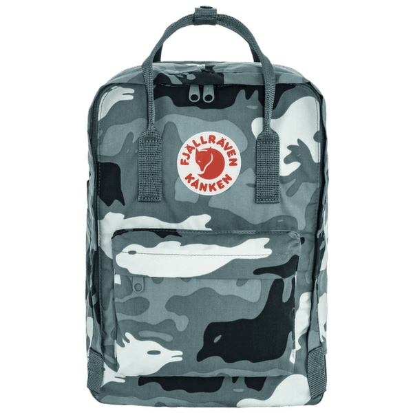 Rucsac Fjällräven KANKEN GRAPHICS LAPTOP 15 Nimbus Blue-Hidden Animals