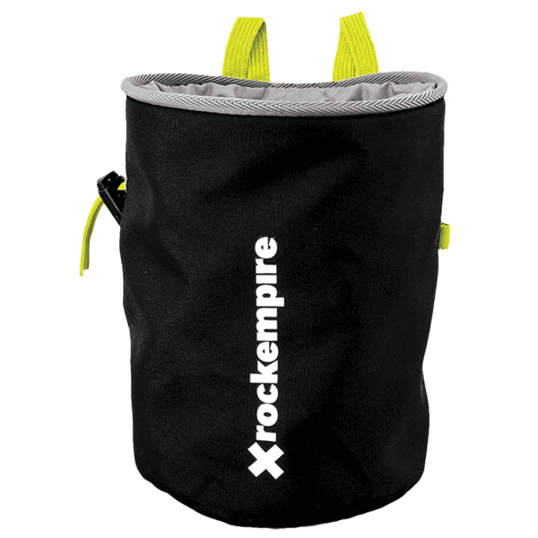 Geantă Rock Empire Chalk Bag Basic Black/Lime