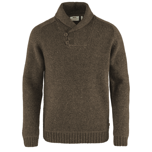 Pulover Fjällräven Lada Sweater Men Bogwood Brown
