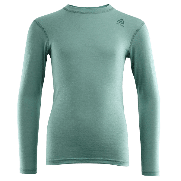 Tricou cu mânecă lungă Aclima LightWool T-Shirt Crew Neck Oil Blue