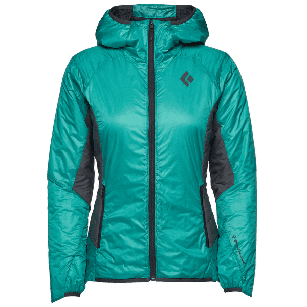 Jachetă Black Diamond Vision Hybrid Hoody Women Dark Patina