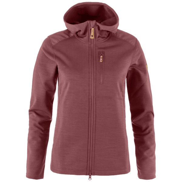 Jachetă Fjällräven Keb Fleece Hoodie Women Mesa Purple