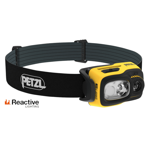 Lampă frontală Petzl SWIFT RL PRO Black/yellow