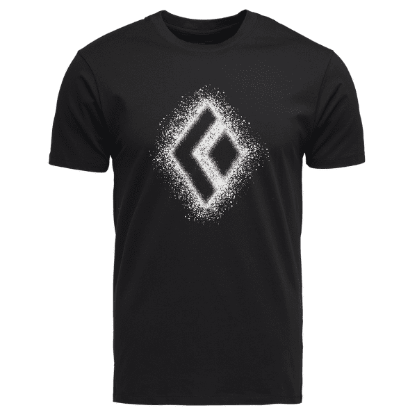 Tricou cu mânecă scurtă Black Diamond Chalked Up 2.0 SS Tee Men Black