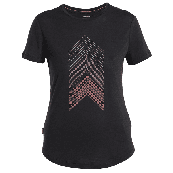 Tricou cu mânecă scurtă Icebreaker Merino 125 Cool-lite™ Sphere III SS Tee Peak Sprint Women Black