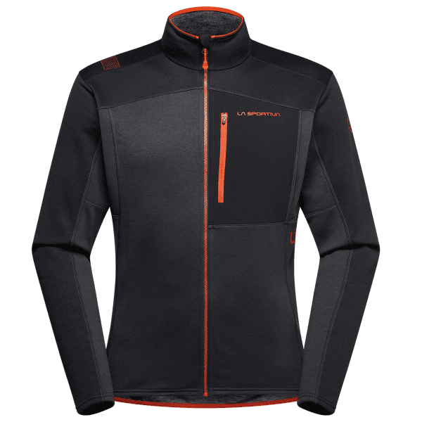 Hanorac La Sportiva Elements Jacket Men Carbon/Cherry Tomato