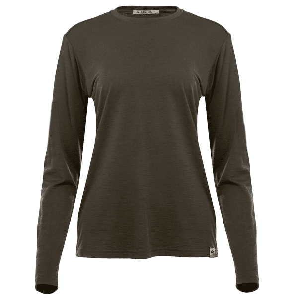 Tricou cu mânecă lungă Aclima LightWool 180 Crewneck Women Tarmac