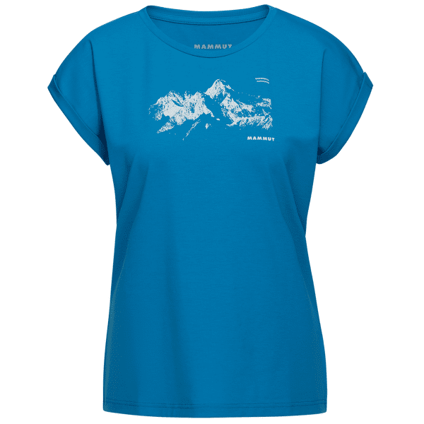 Tricou cu mânecă scurtă Mammut Mountain T-Shirt 8035m Women glacier blue