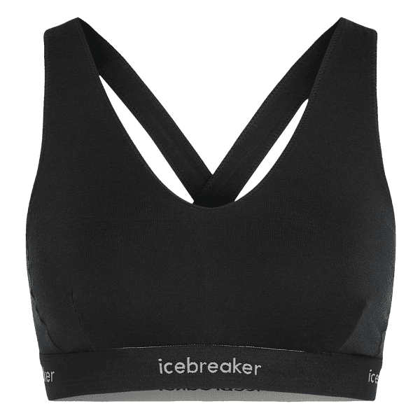 Sutien Icebreaker Merino 125 Cool-Lite Sprite Racerback Bra Women Black