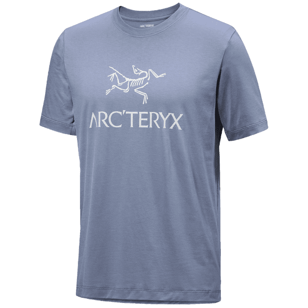 Tricou cu mânecă scurtă Arcteryx Arc´Word Logo SS Men Stratus / Arctic Silk