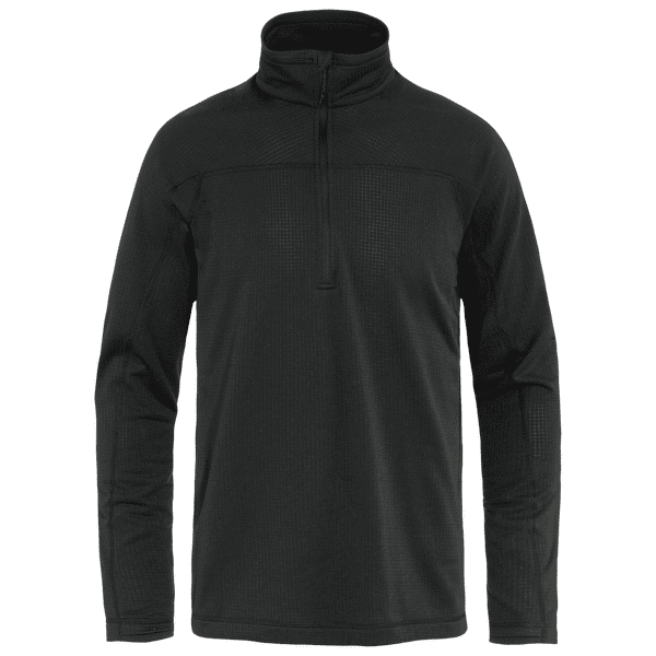Hanorac Fjällräven Abisko Lite Fleece Half Zip Men Black