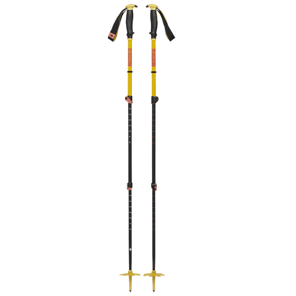 Gaură Black Diamond TRAVERSE 3 SKI POLES Sulphur Green