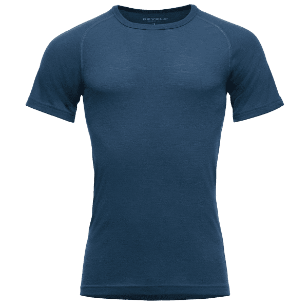 Tricou cu mânecă scurtă Devold Lauparen Merino 190 Base Tee Men 422A Flood