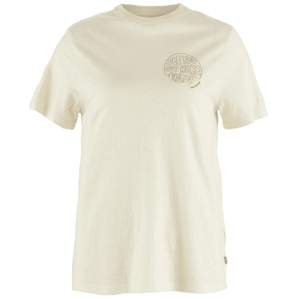Tricou cu mânecă scurtă Fjällräven Hemp Blend Out Here T-shirt Women Chalk White