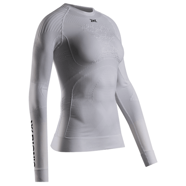 Tricou cu mânecă lungă X-Bionic Energy Accumulator 4.0 Shirt Round Neck Women X WHITE/X BLACK