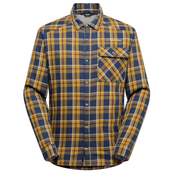 Cămașă cu mânecă lungă La Sportiva RAMBLER LINED FLANNEL SHIRT MEN Night Sky/Savana