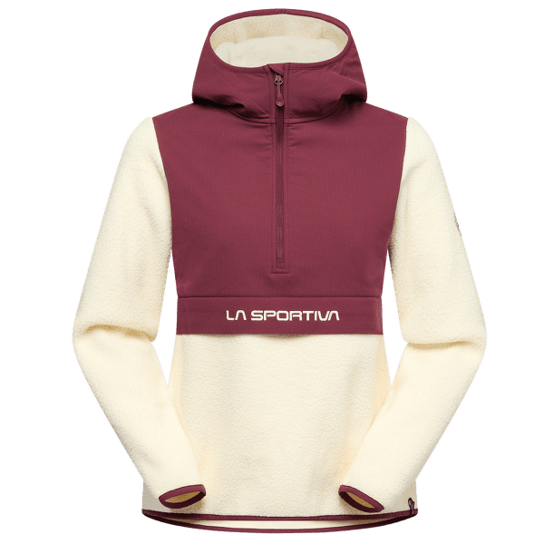 Hanorac La Sportiva GUIDANCE SHERPA HOODY WOMEN Chalk/Redwood