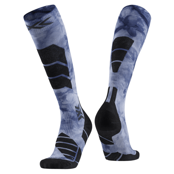 Șosete pentru genunchi X-Bionic X-Socks® Ski Expert Wild OTC Black/Silver/Orange