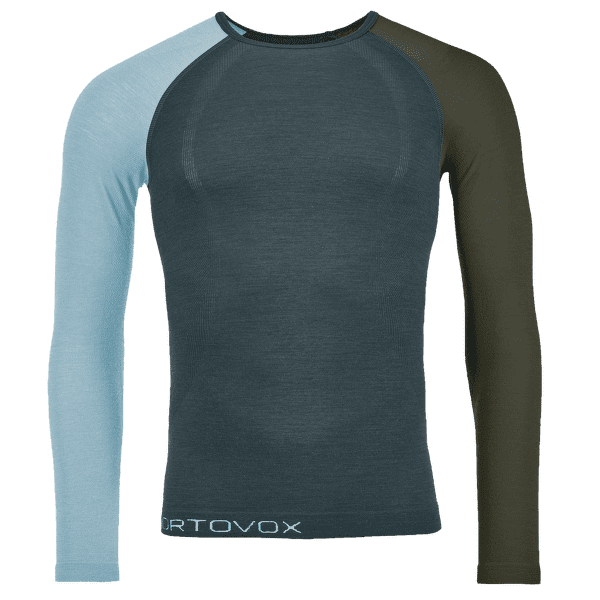 Tricou cu mânecă lungă Ortovox 120 COMP LIGHT LONG SLEEVE MEN 87801 dark arctic grey