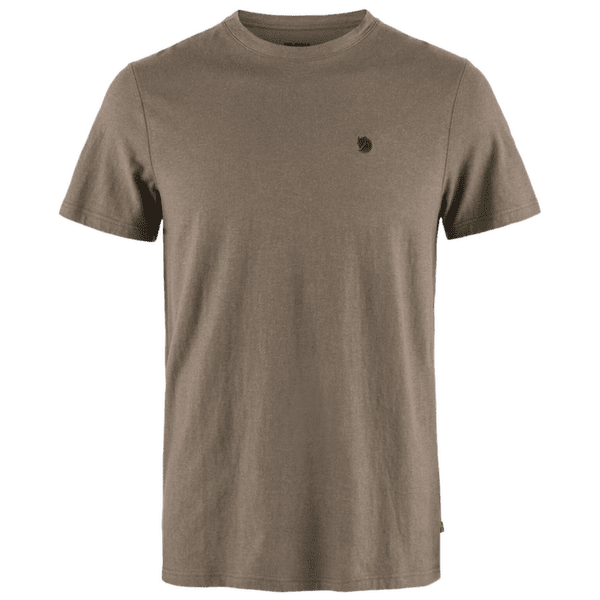 Tricou cu mânecă scurtă Fjällräven Hemp Blend T-shirt Men Suede Brown