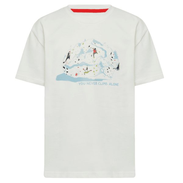 Tricou cu mânecă scurtă Mammut MAMMUT BASE T-SHIRT CLIMBING KIDS white 0243