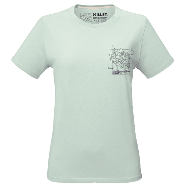 Tricou cu mânecă scurtă Millet CIMAI COLLAB TS SS Women SEAWEED